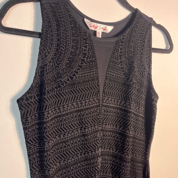 Marilyn Monroe Black Sheer and Velvet Patterned Bodysuit Medium - Picture 2 of 9